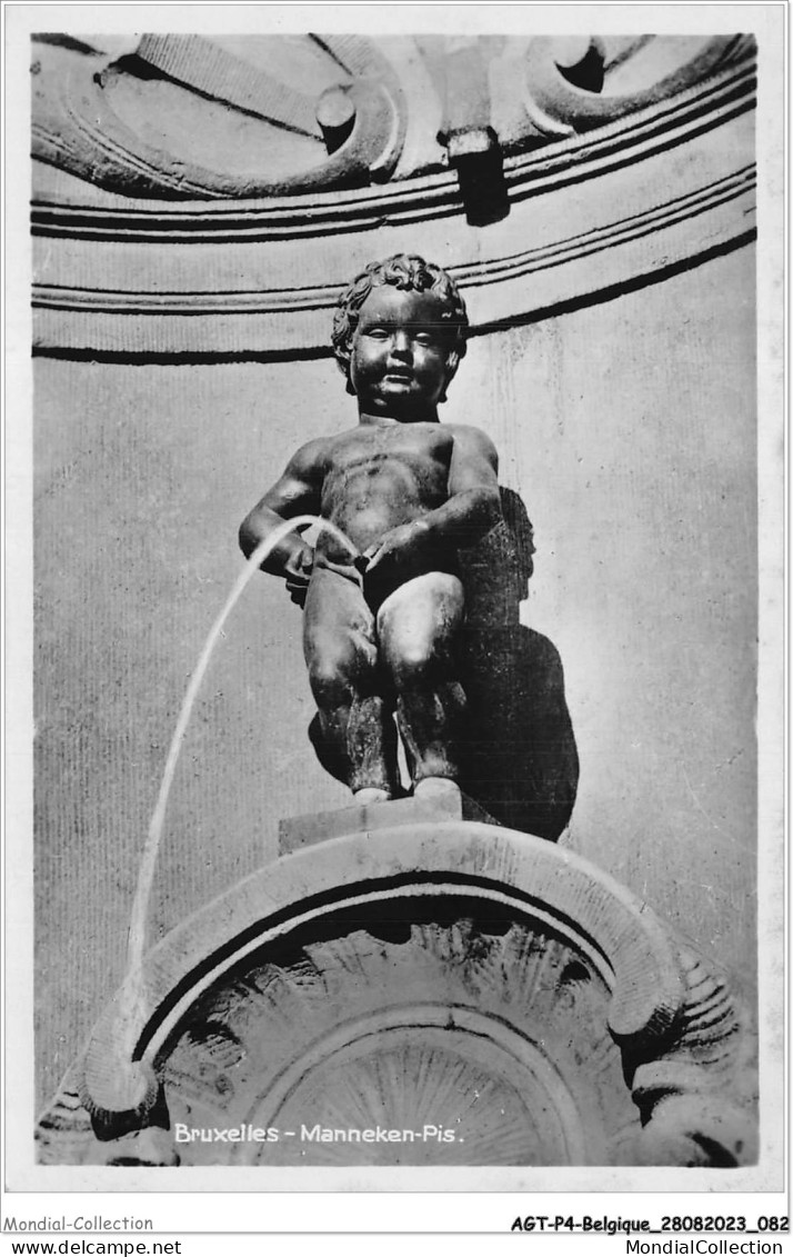 AGTP4-0272-BELGIQUE - BRUXELLES - Manneken-pis  - Monuments, édifices