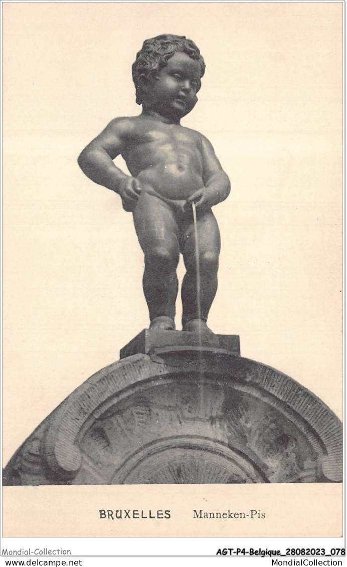 AGTP4-0270-BELGIQUE - BRUXELLES - Manneken-pis  - Bauwerke, Gebäude