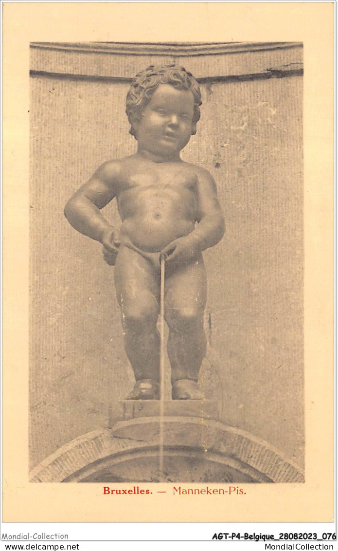 AGTP4-0269-BELGIQUE - BRUXELLES - Manneken-pis  - Bauwerke, Gebäude