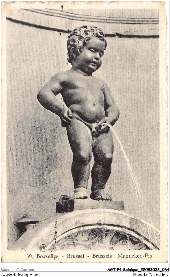 AGTP4-0263-BELGIQUE - BRUXELLES - Manneken-pis - Bauwerke, Gebäude