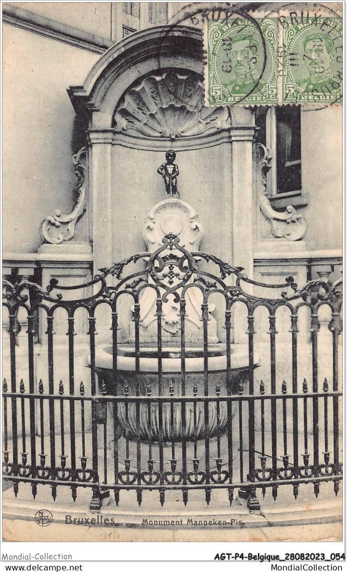 AGTP4-0258-BELGIQUE - BRUXELLES - Manneken-pis - Bauwerke, Gebäude