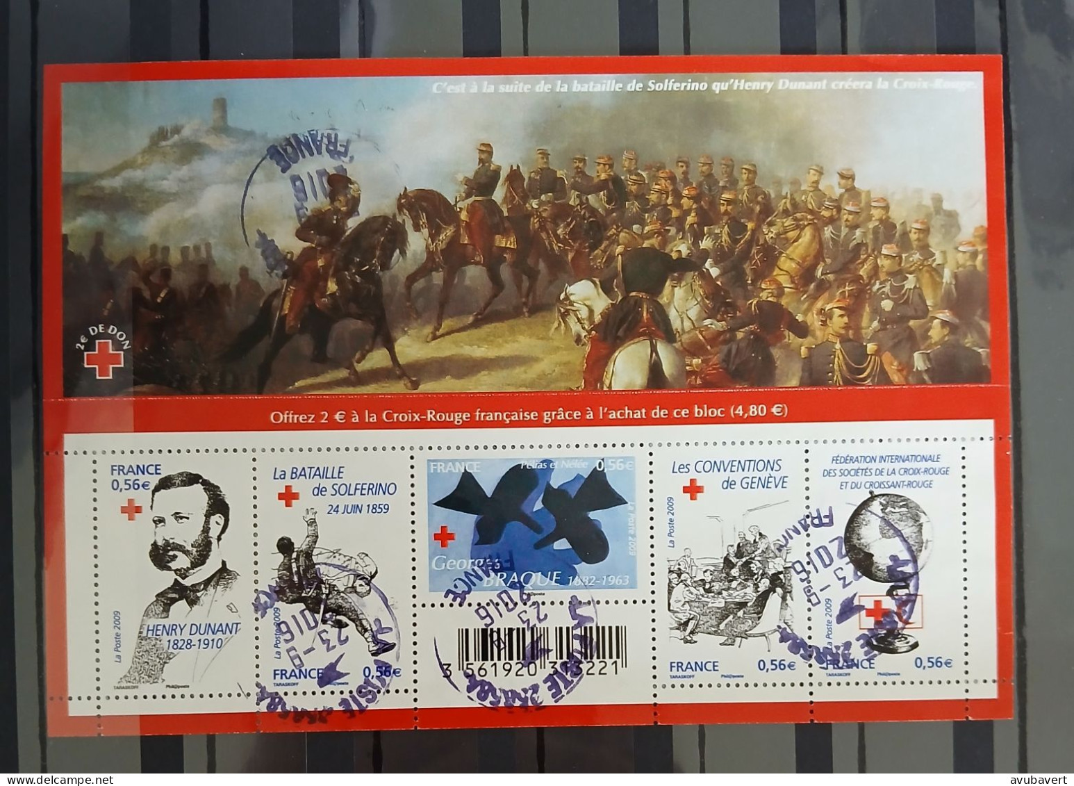 France, Croix-rouge 2009, Bloc 4386 Oblitéré - Used