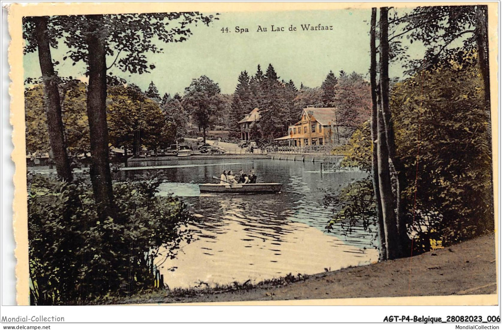 AGTP4-0234-BELGIQUE - SPA - Au Lac De Warfaaz  - Spa