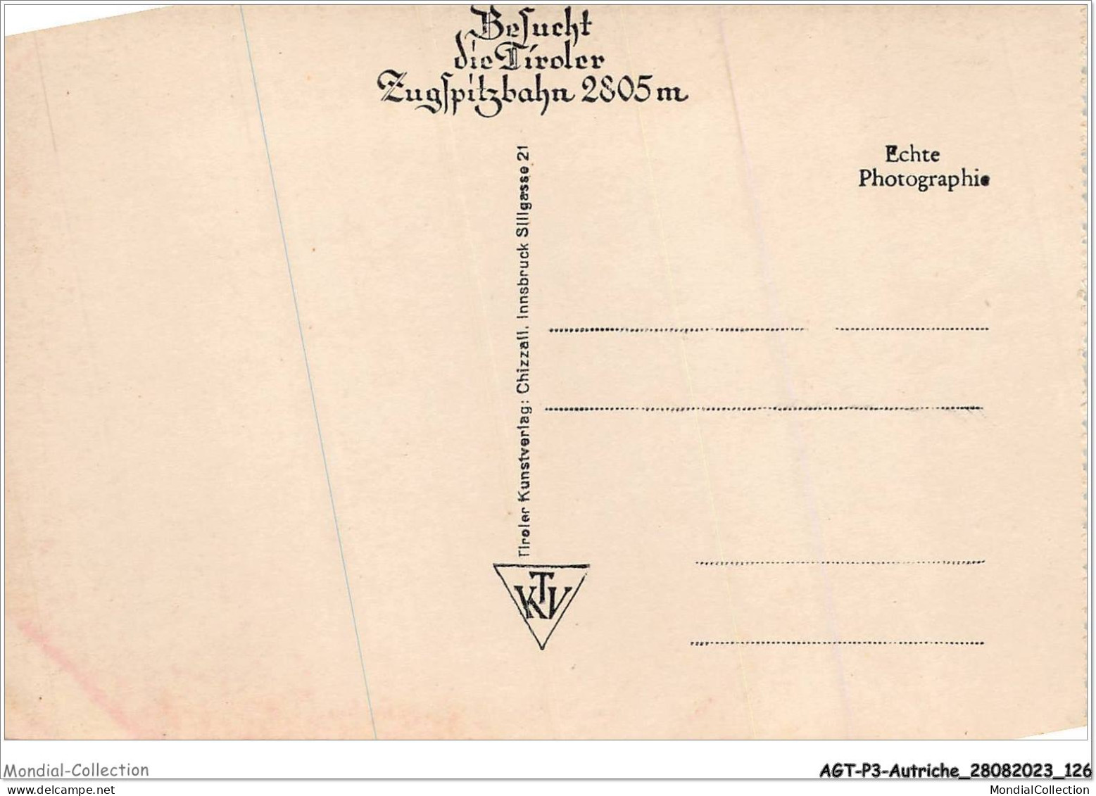 AGTP3-0209-AUTRICHE - INNSBRUCK - Friedrichstrasse Mit Goldenem Dachl - Innsbruck