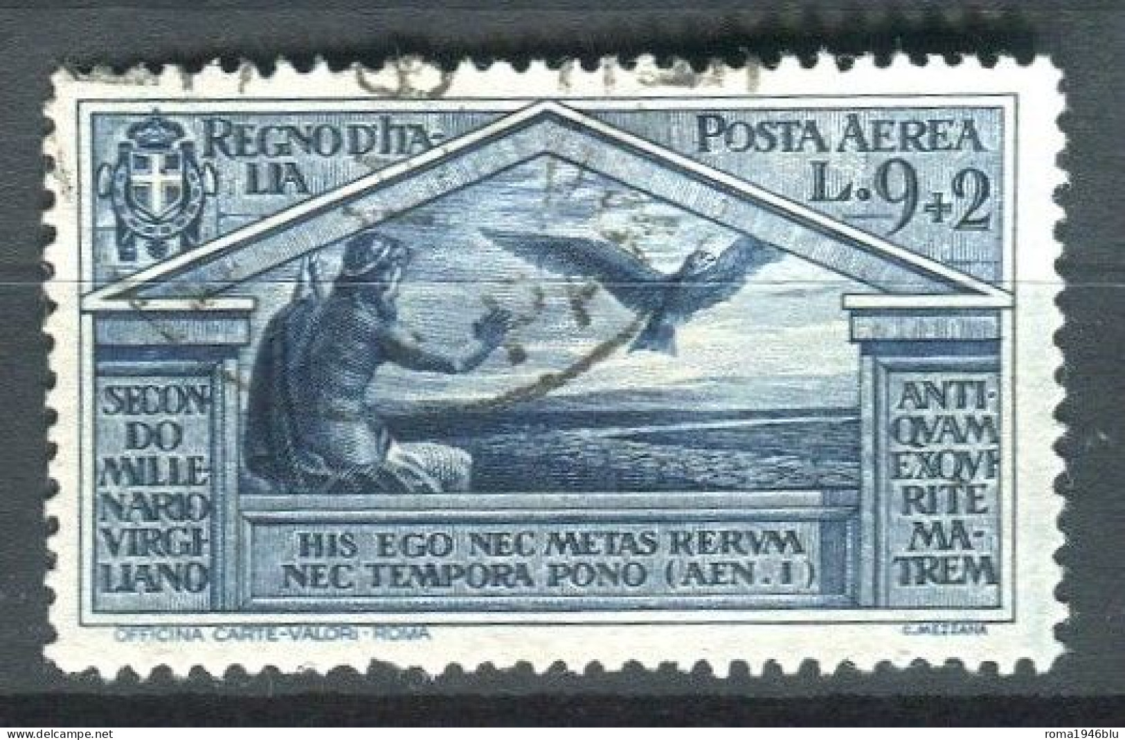 REGNO 1930 VIRGILIO P.A. 9 + 2 ANNULLATA - Gebraucht