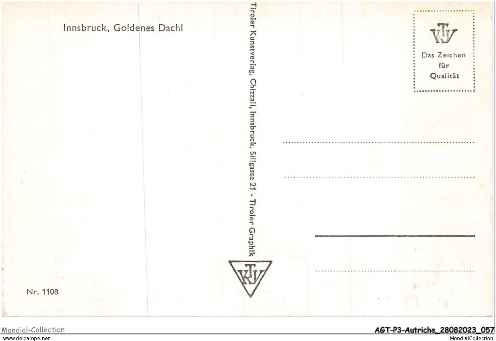 AGTP3-0174-AUTRICHE - INNSBRUCK - Goldenes Dachl - Innsbruck