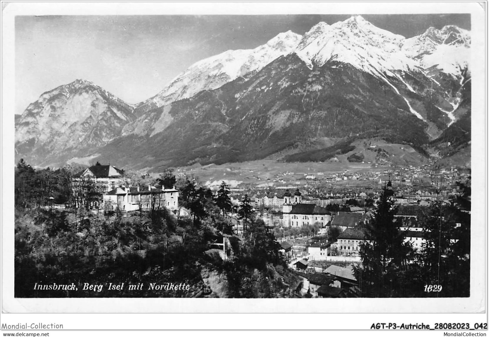 AGTP3-0167-AUTRICHE - INNSBRUCK - Berg Isel Mit Nordkette  - Innsbruck