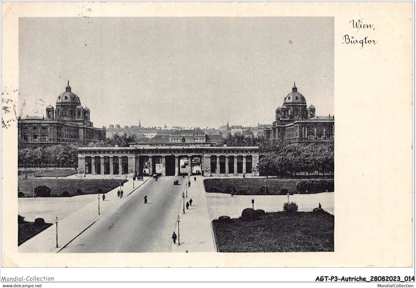 AGTP3-0153-AUTRICHE - WIEN - Burgtor  - Museums