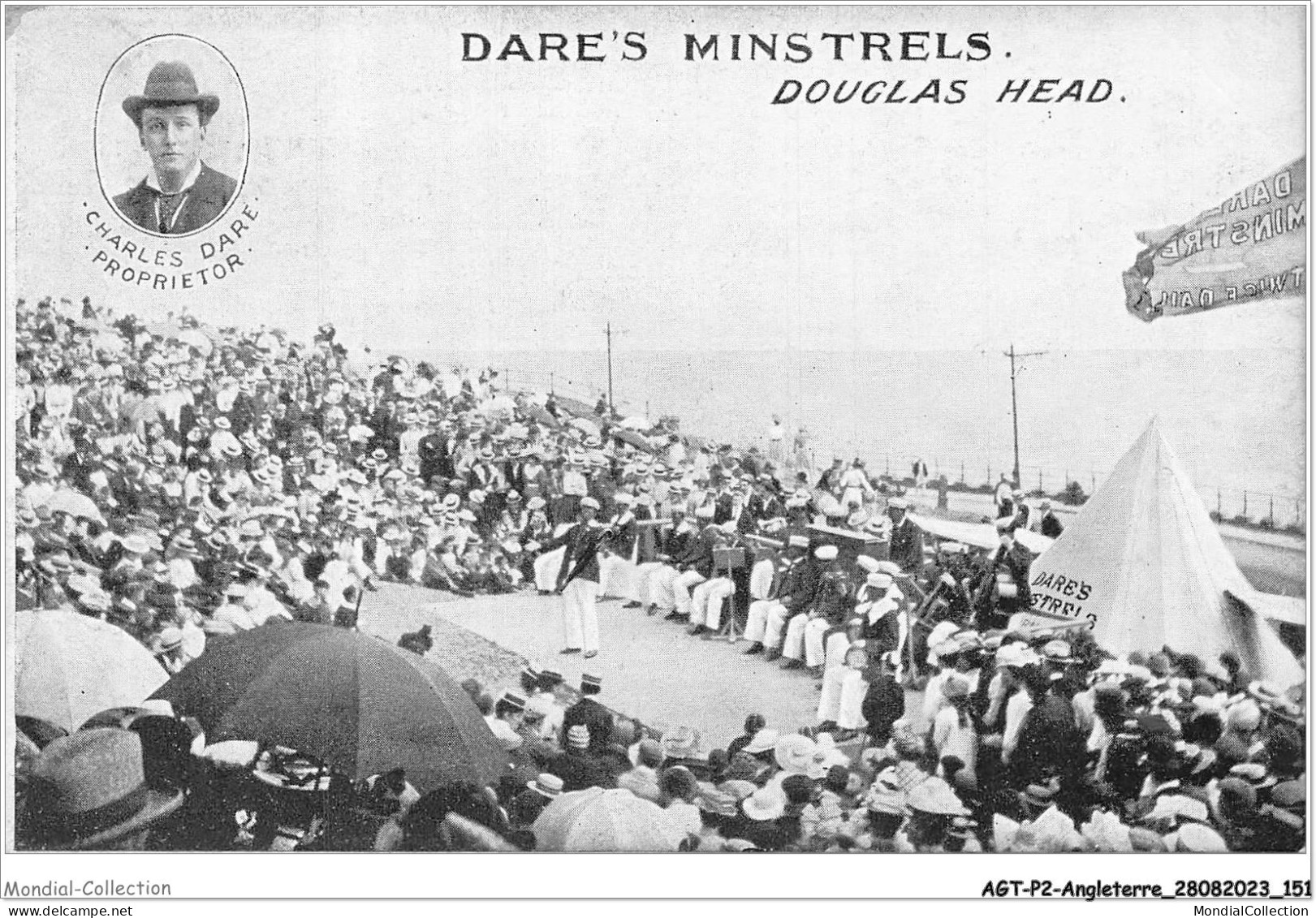 AGTP2-0138-ANGLETERRE - DOUGLAS Head - Dare's Minstrels  - Other & Unclassified