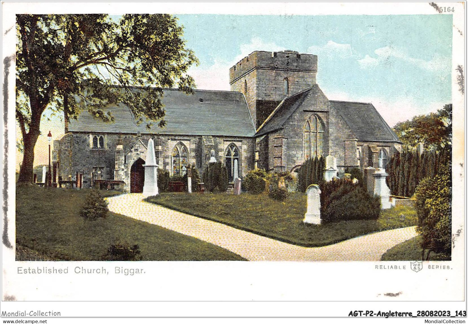 AGTP2-0134-ANGLETERRE - Etablished Church , Biggar  - Other & Unclassified