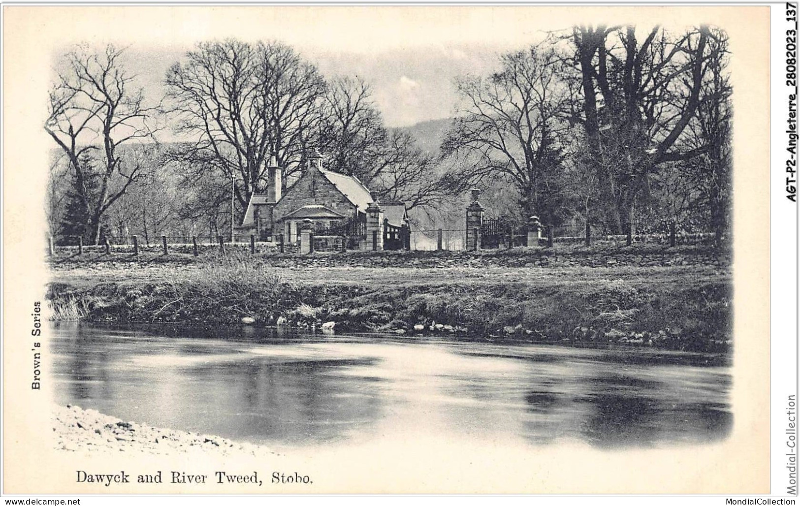 AGTP2-0131-ANGLETERRE - STOBO - Dawyck And River Tweed  - Other & Unclassified