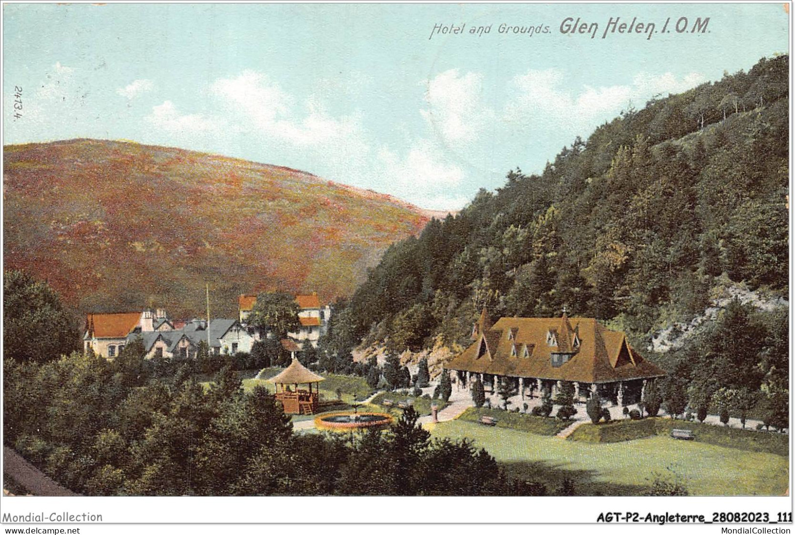 AGTP2-0118-ANGLETERRE - GLEN-HELEN - Hotel And Grounds  - Andere & Zonder Classificatie