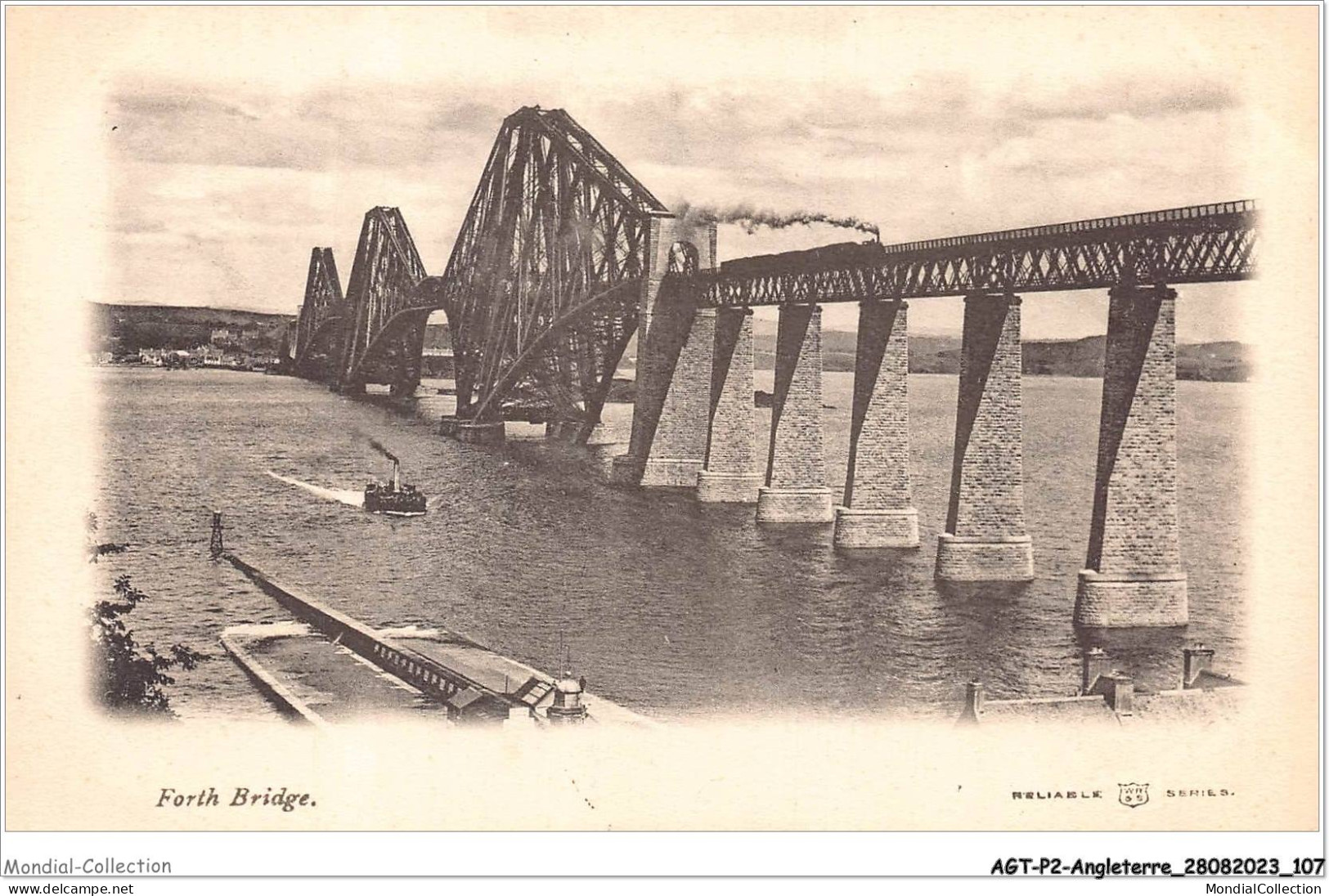 AGTP2-0116-ANGLETERRE - EDINBURGH - Forth Bridge  - Other & Unclassified