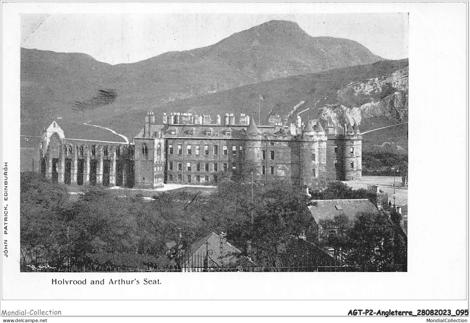AGTP2-0109-ANGLETERRE - HOLYROOD And ARTHUR'S SEAT  - Andere & Zonder Classificatie