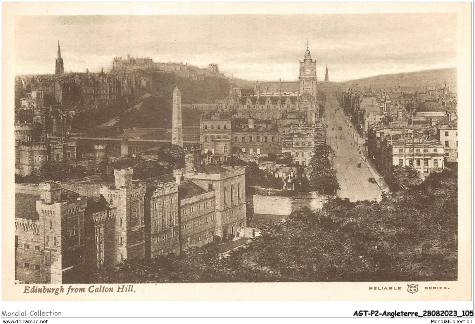 AGTP2-0115-ANGLETERRE - EDINBURGH - From Calton Hill - Other & Unclassified