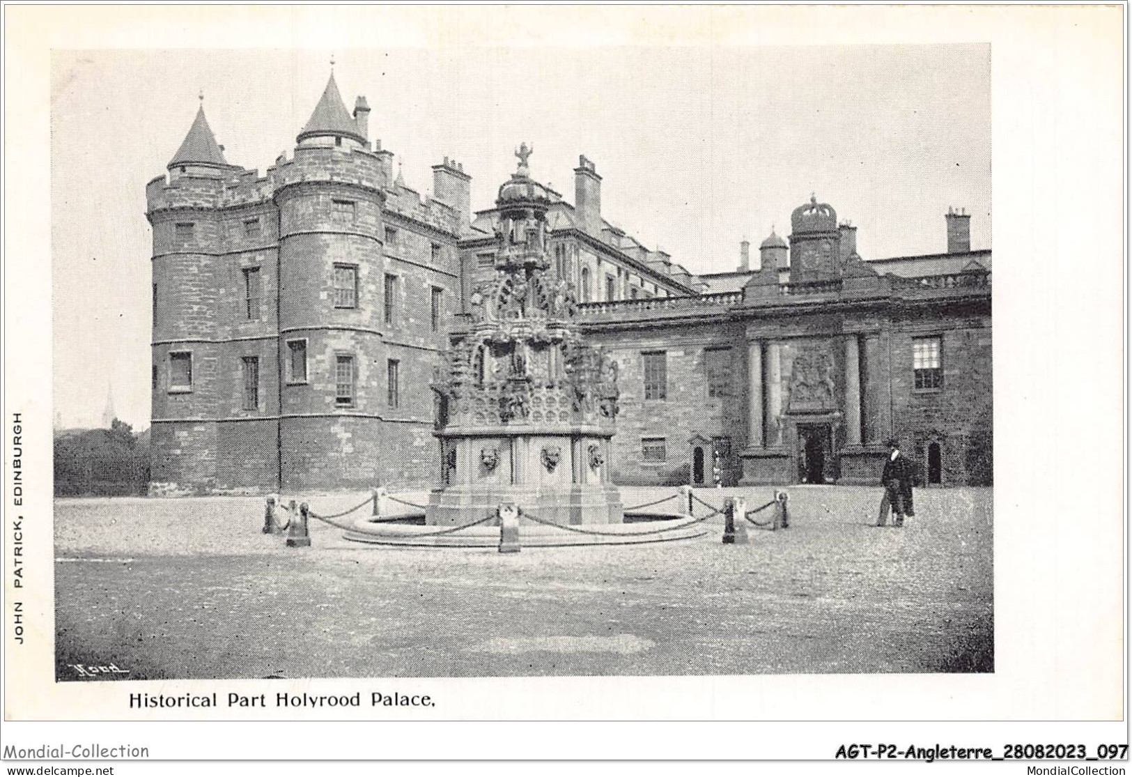 AGTP2-0111-ANGLETERRE - Historical Part Holyrood Palace  - Sonstige & Ohne Zuordnung