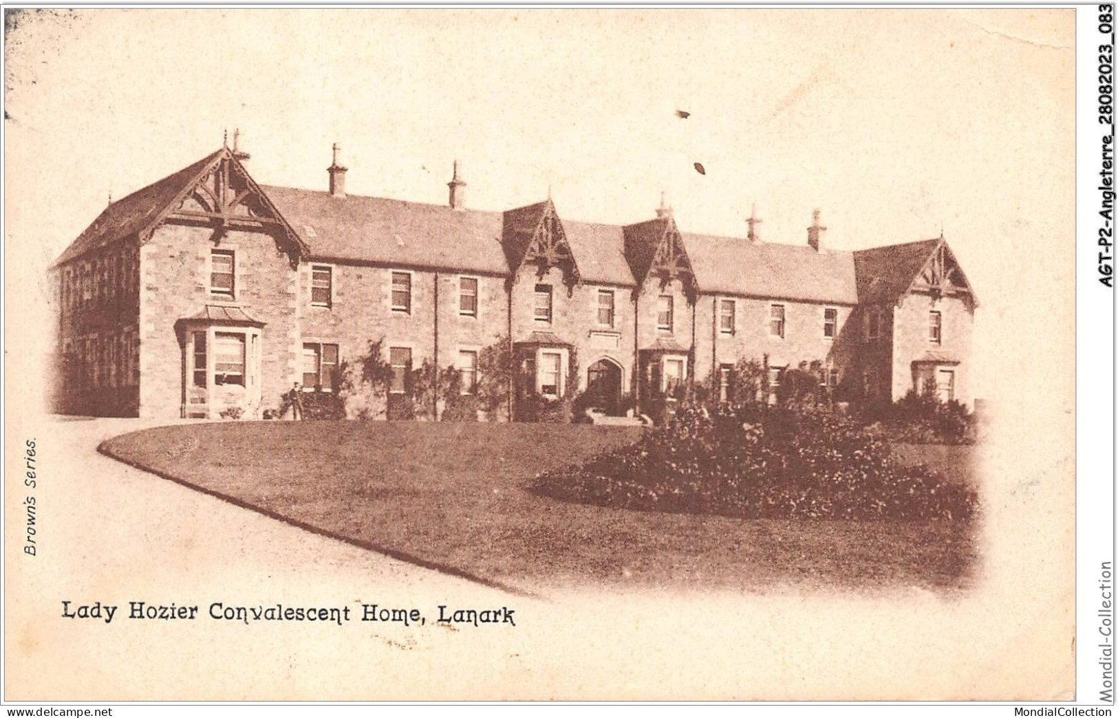 AGTP2-0103-ANGLETERRE - Lady HOZIER Convalescent Home, LANARK - Other & Unclassified