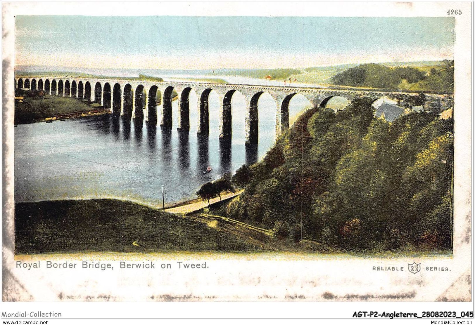 AGTP2-0084-ANGLETERRE - BERWICK - On Tweed - Royal Border Bridge  - Sonstige & Ohne Zuordnung