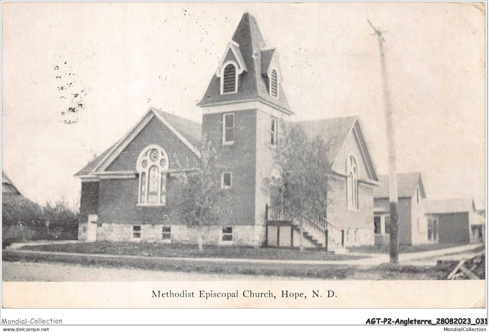 AGTP2-0077-ANGLETERRE - Methodist Episcopal Church, Hope  - Otros & Sin Clasificación