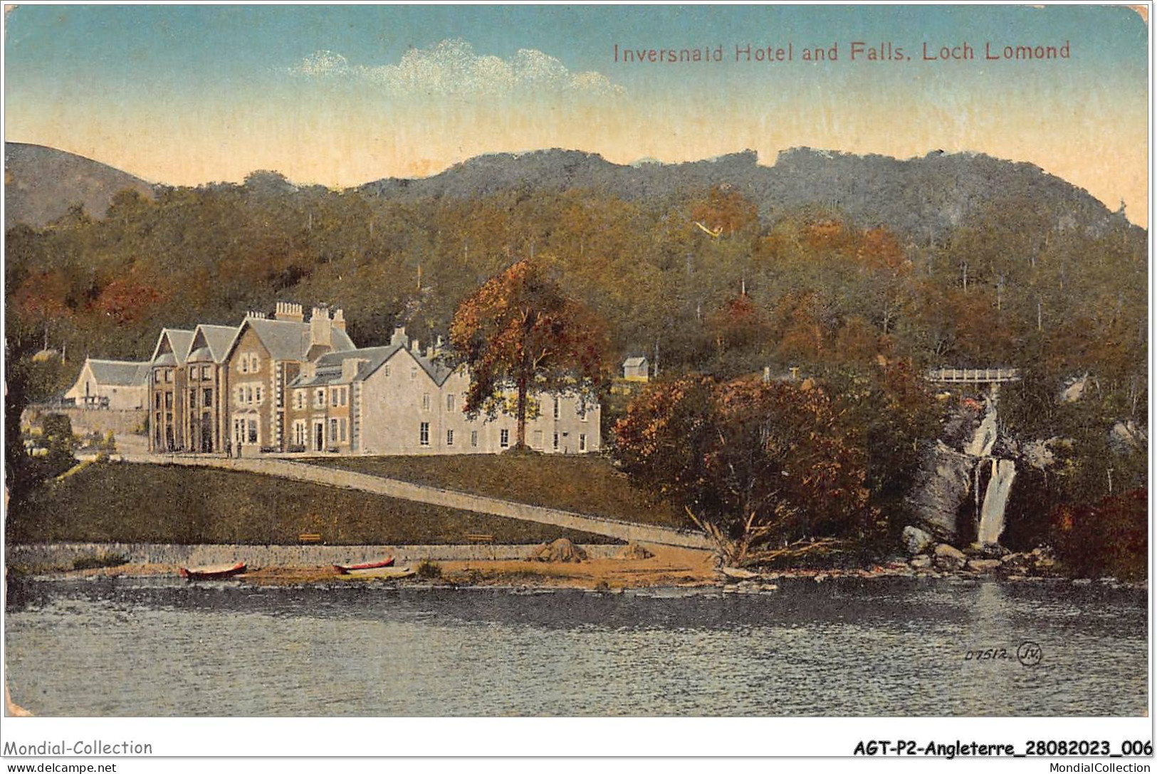 AGTP2-0064-ANGLETERRE - Inversnald Hotel And Falls , LOCH LOMOND  - Other & Unclassified