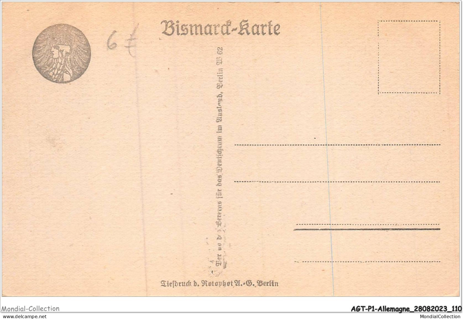 AGTP1-0056-ALLEMAGNE - BISMARCKS GEBURTSHAUS In Sdjonhaufen  - Andere & Zonder Classificatie