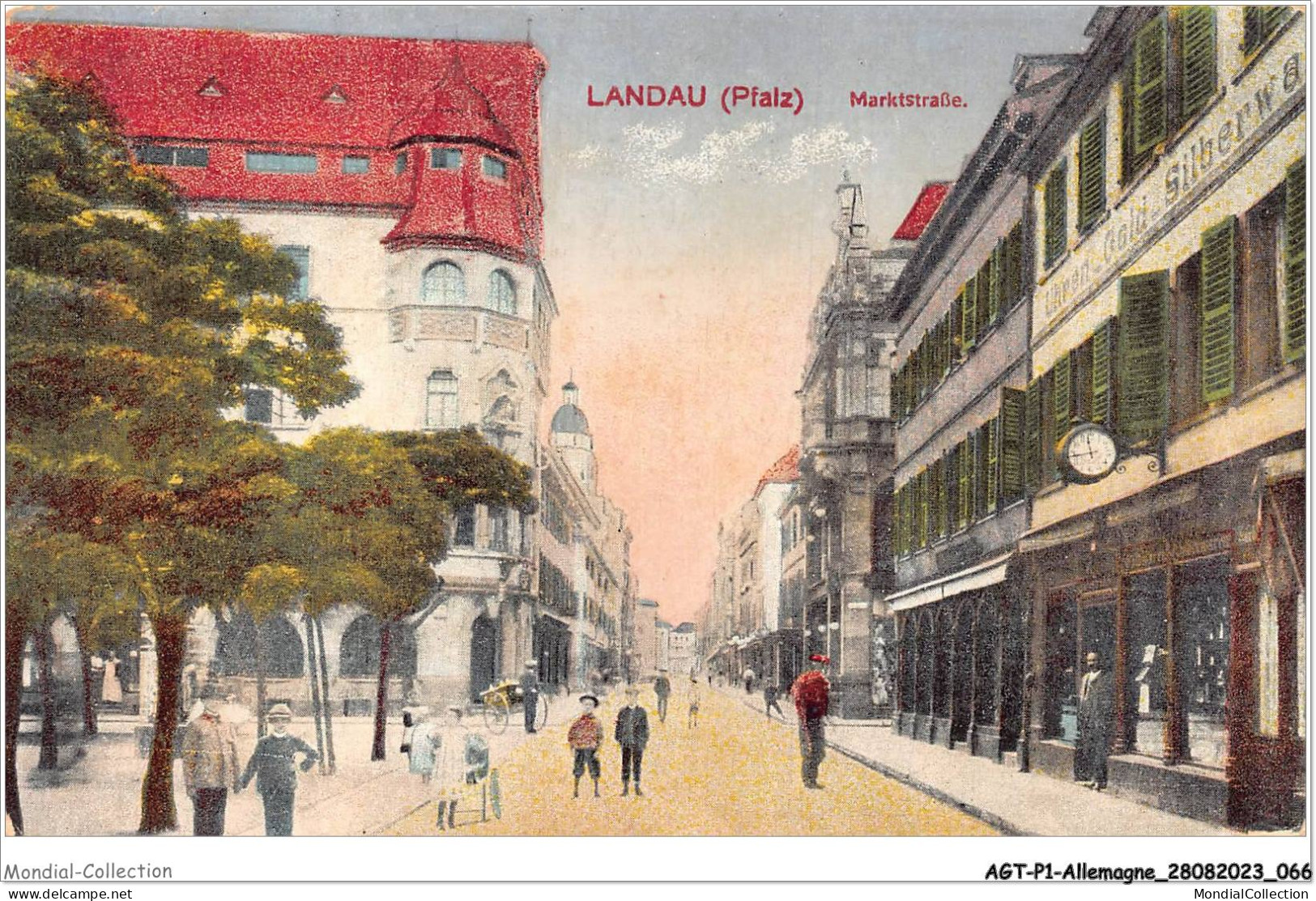 AGTP1-0034-ALLEMAGNE - LANDAU - Pfalz - Markstrabe  - Andere & Zonder Classificatie