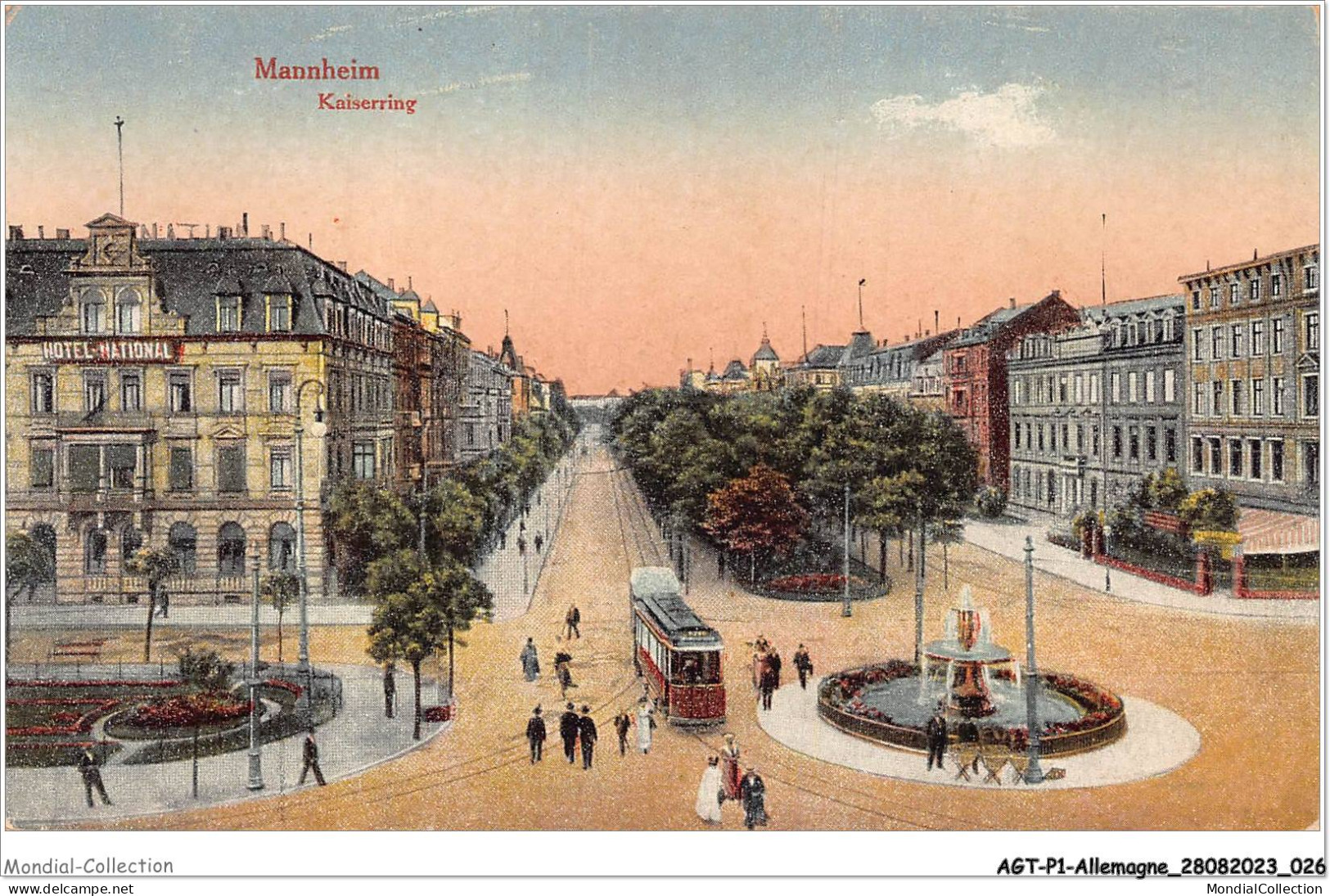 AGTP1-0014-ALLEMAGNE - MANNHEIM - Kaiserring  - Mannheim