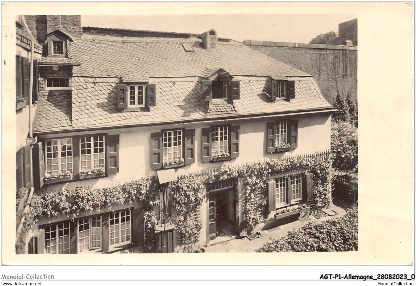 AGTP1-0001-ALLEMAGNE - FRANKREICH - Maison  - Andere & Zonder Classificatie