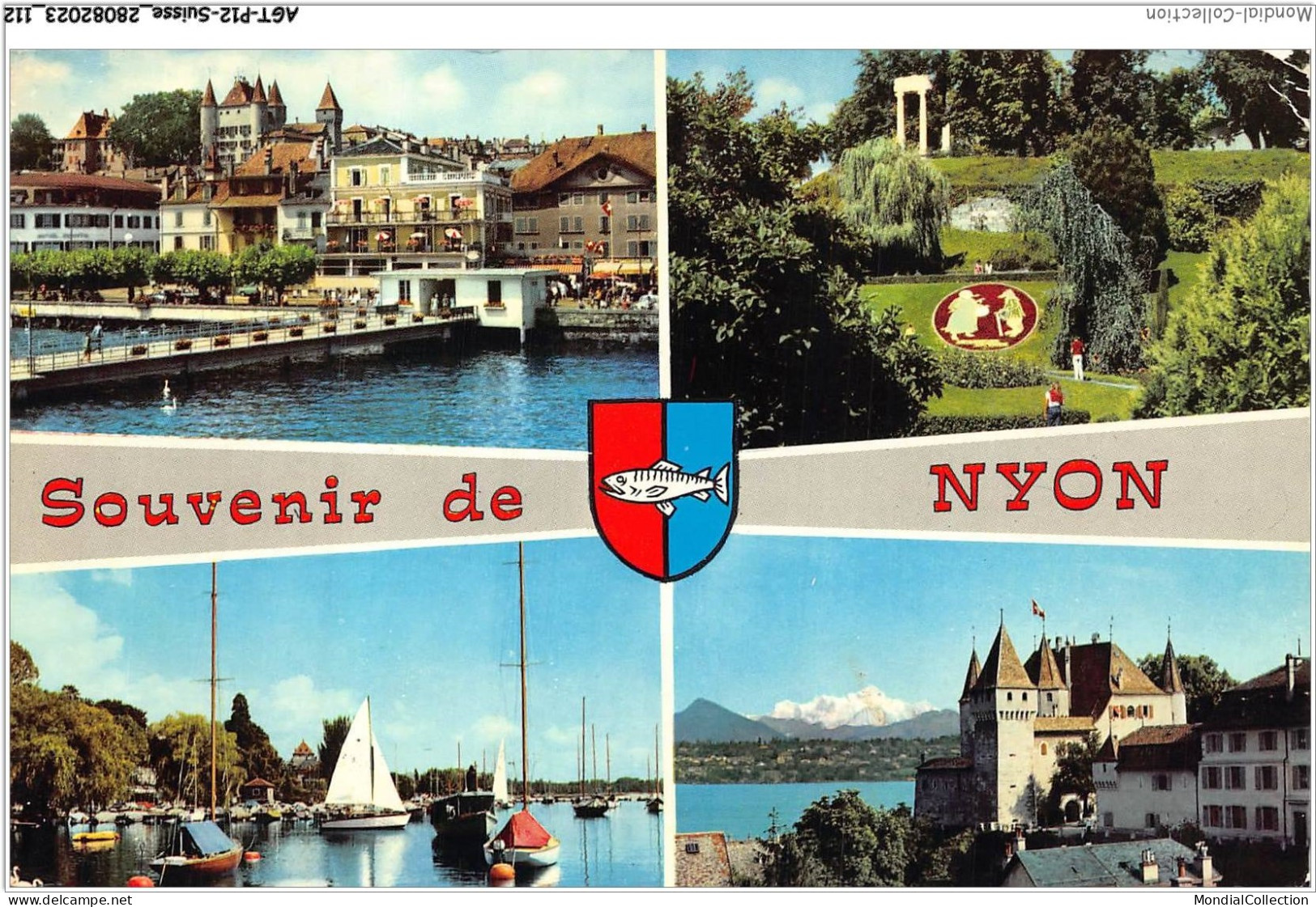 AGTP12-0925-SUISSE- NYON - Souvenir De Nyon  - Nyon