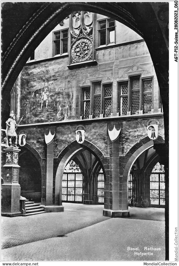 AGTP12-0899-SUISSE - BASEL - Rathaus - Hofpartie  - Basel