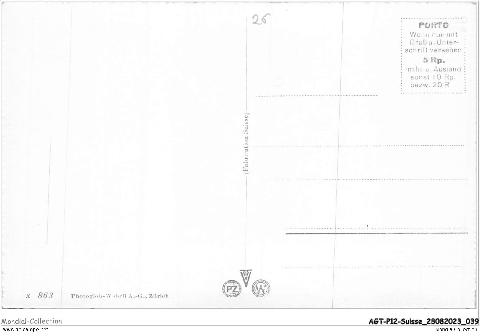 AGTP12-0888-SUISSE - BIEL- BIENNE Berne Et Les Alpes - Bienne