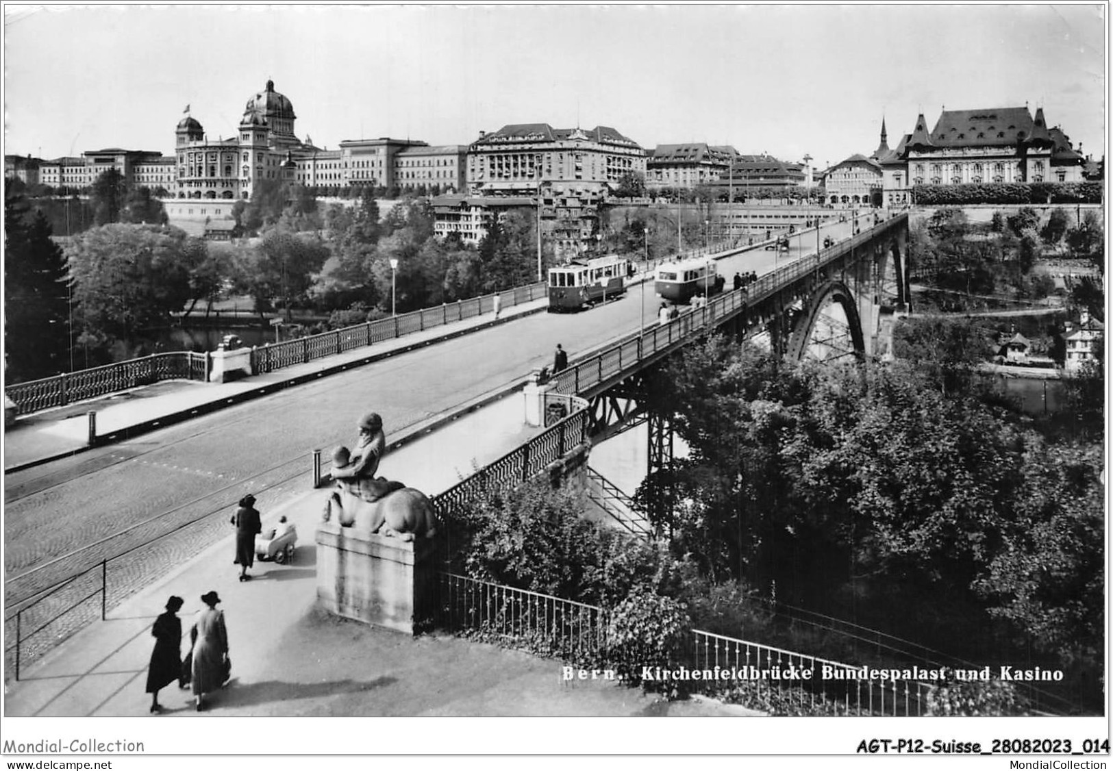 AGTP12-0876-SUISSE - Kirchenfeldbrucke Bundespalast Und Kasino - Berne