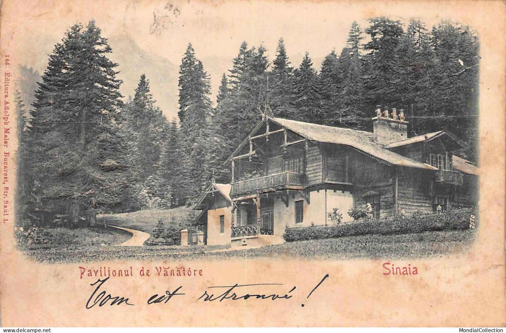 AGTP11-0851-ROUMANIE - SINAIA - Pavillonul De Vanatore - Roemenië