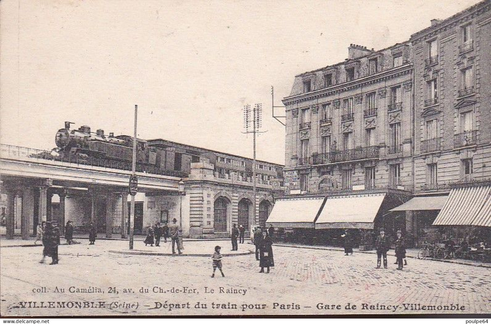 Raincy-Villemomble - La Gare : Vue Extérieure - Andere & Zonder Classificatie