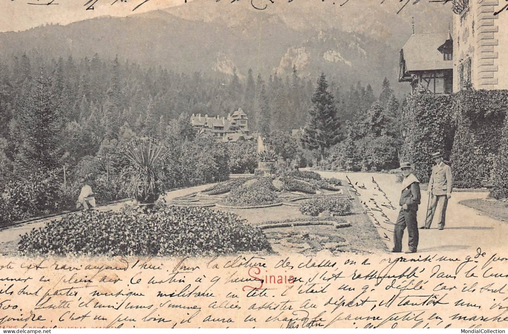 AGTP11-0837-ROUMANIE - SINAIA - Vue Sur Un Jardin - Romania