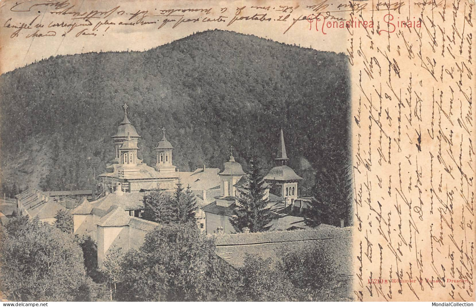 AGTP11-0838-ROUMANIE - SINAIA - Monastirea - Rumänien