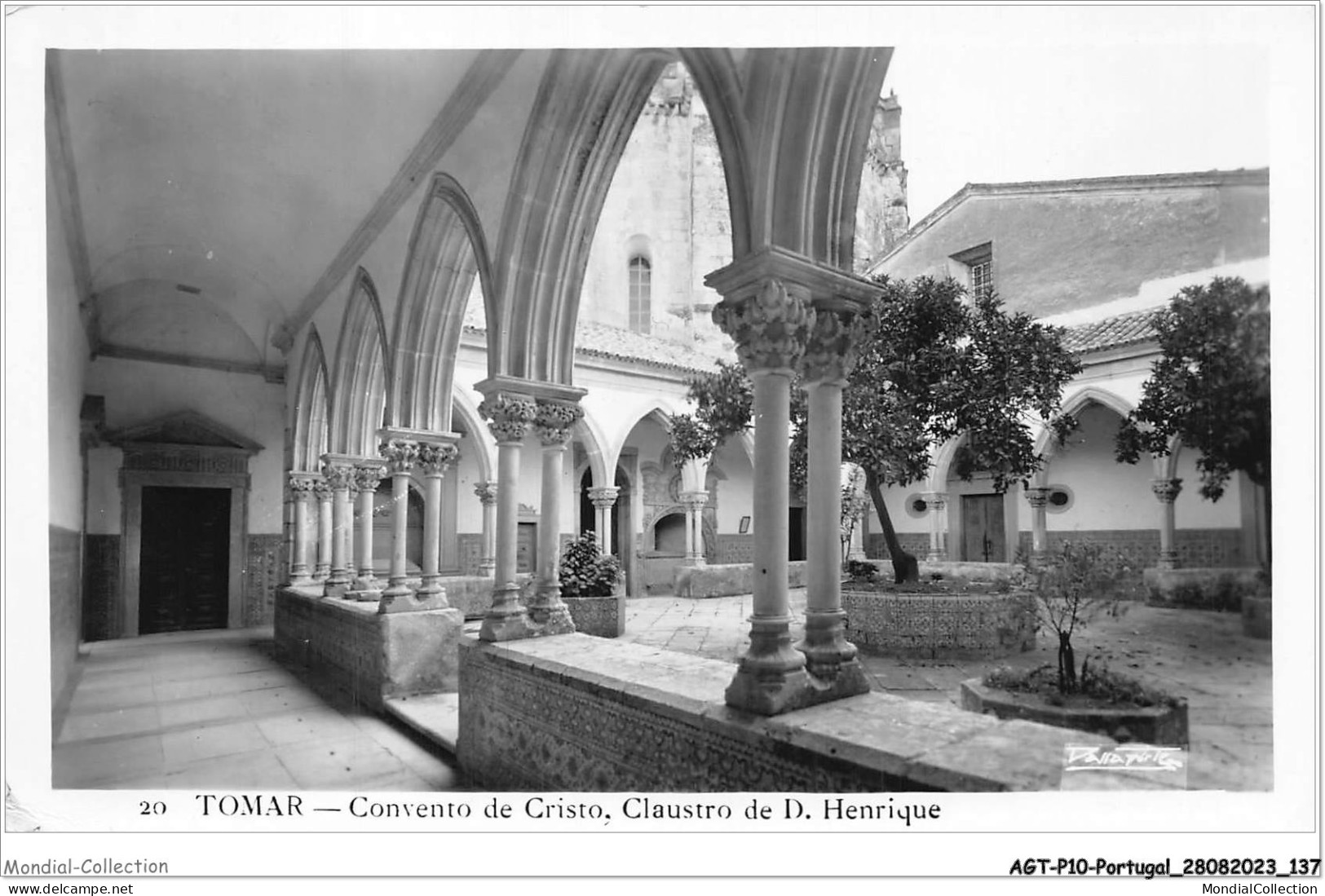 AGTP10-0796-PORTUGAL - TOMAR - Convento De Cristo, Claustro De D. Henrique  - Other & Unclassified