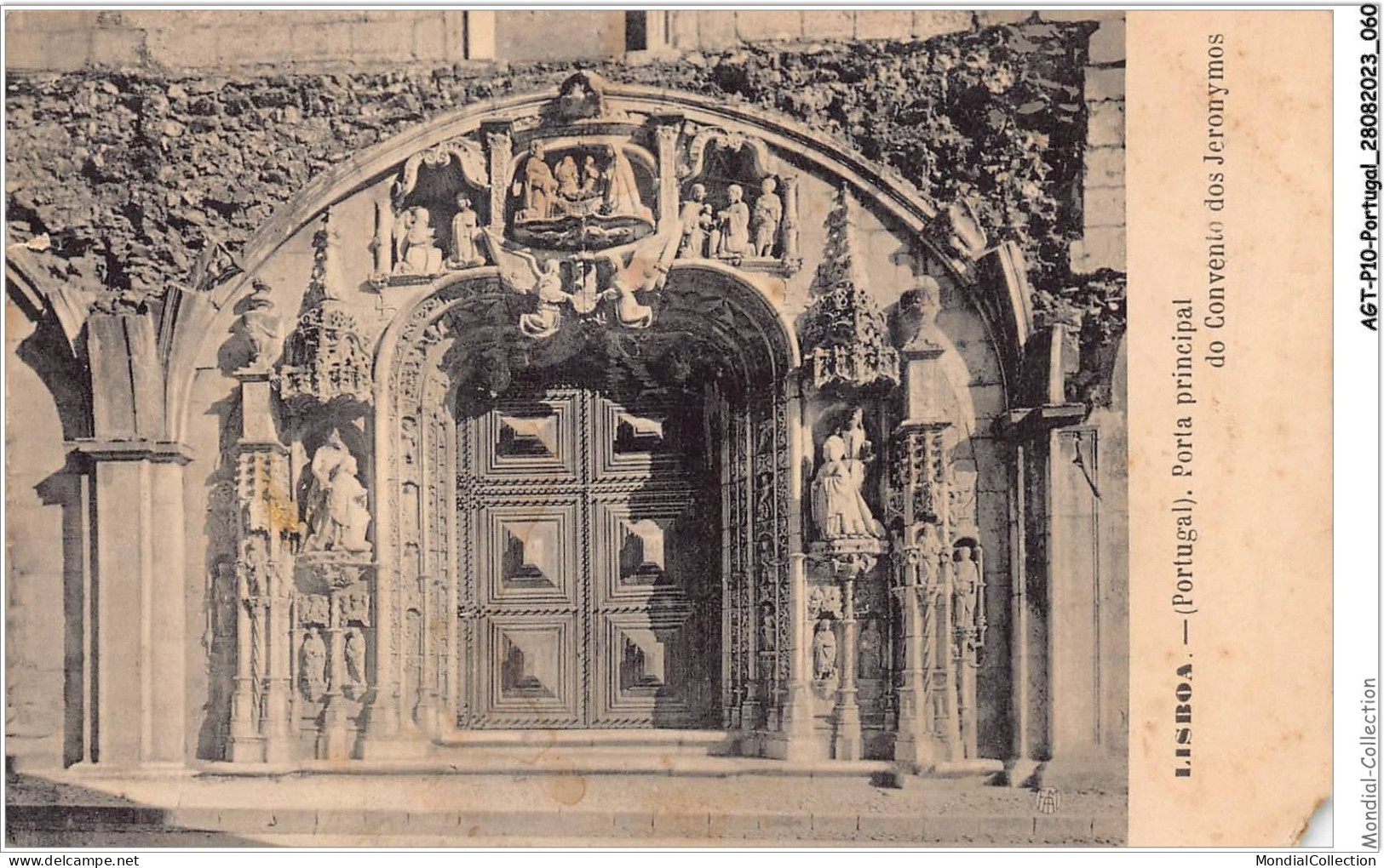 AGTP10-0757-PORTUGAL - LISBOA - Porta Principal Do Convento Dos Jeronymos  - Lisboa