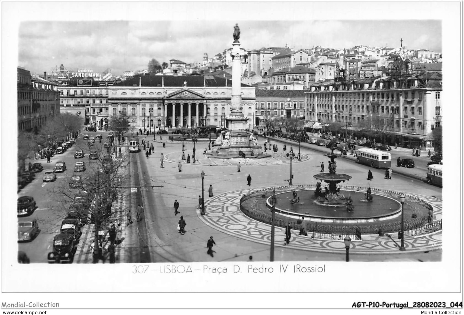 AGTP10-0749-PORTUGAL - LISBOA - Praca D. Pedro IV  - Lisboa