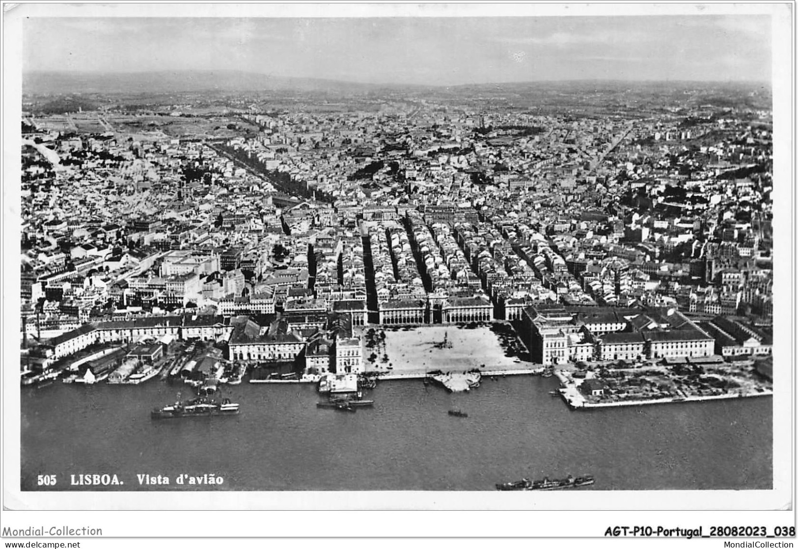 AGTP10-0746-PORTUGAL - LISBOA - Vista D'avlao - Lisboa