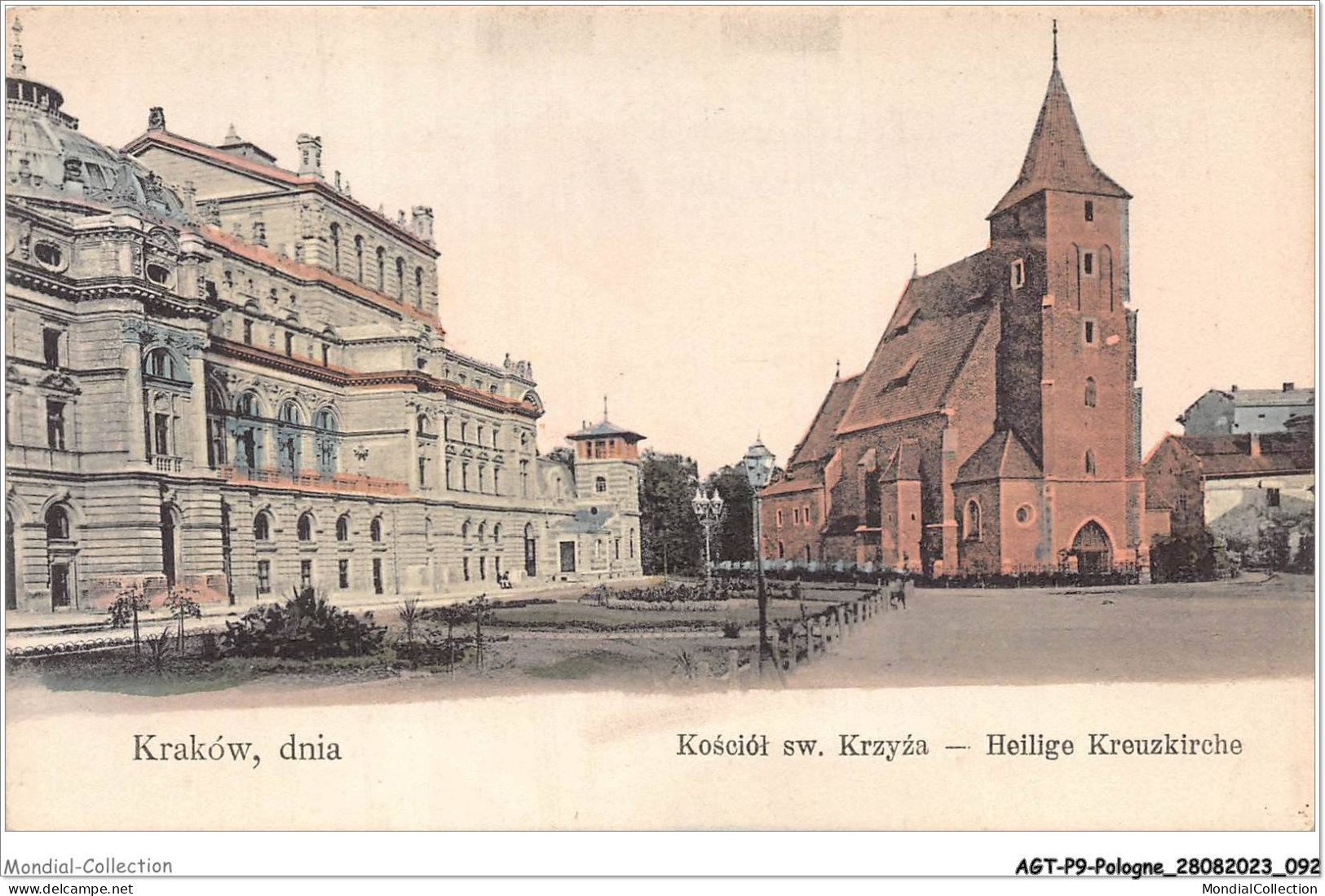 AGTP9-0683-POLOGNE - KRAKOW - Heilige Kreuzkirche  - Polen