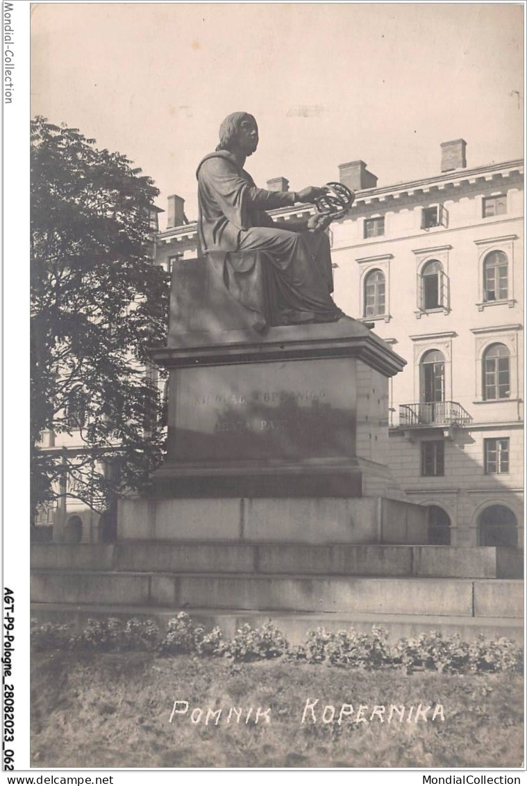 AGTP9-0668-POLOGNE - POMNIK KOPERNIKA MONUMENT CARTE PHOTO - Polonia