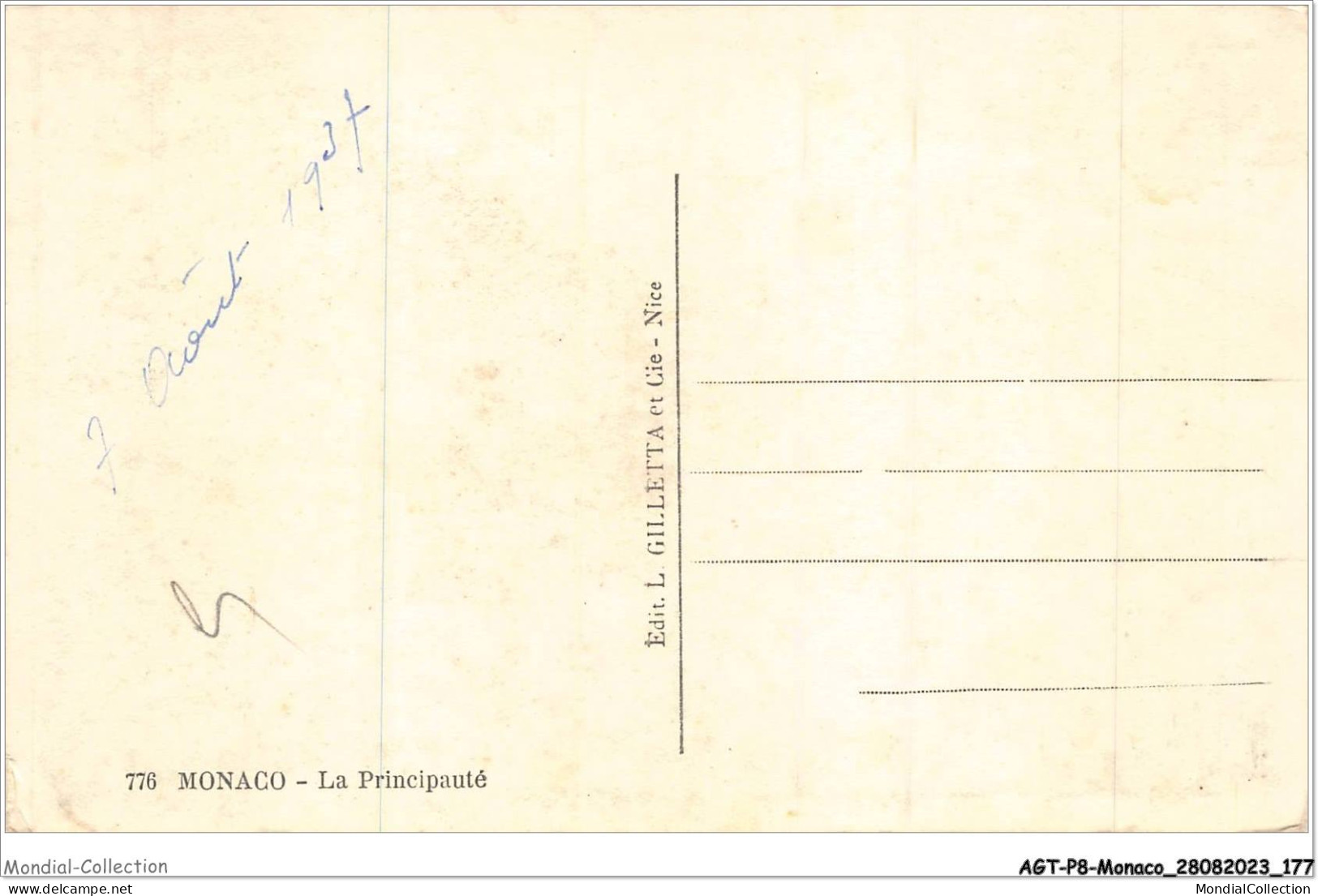 AGTP8-0633-MONACO - La Principauté  - Mehransichten, Panoramakarten