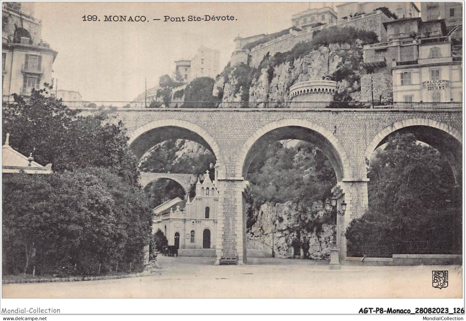 AGTP8-0608-MONACO - Pont Ste-Dévote  - Altri & Non Classificati