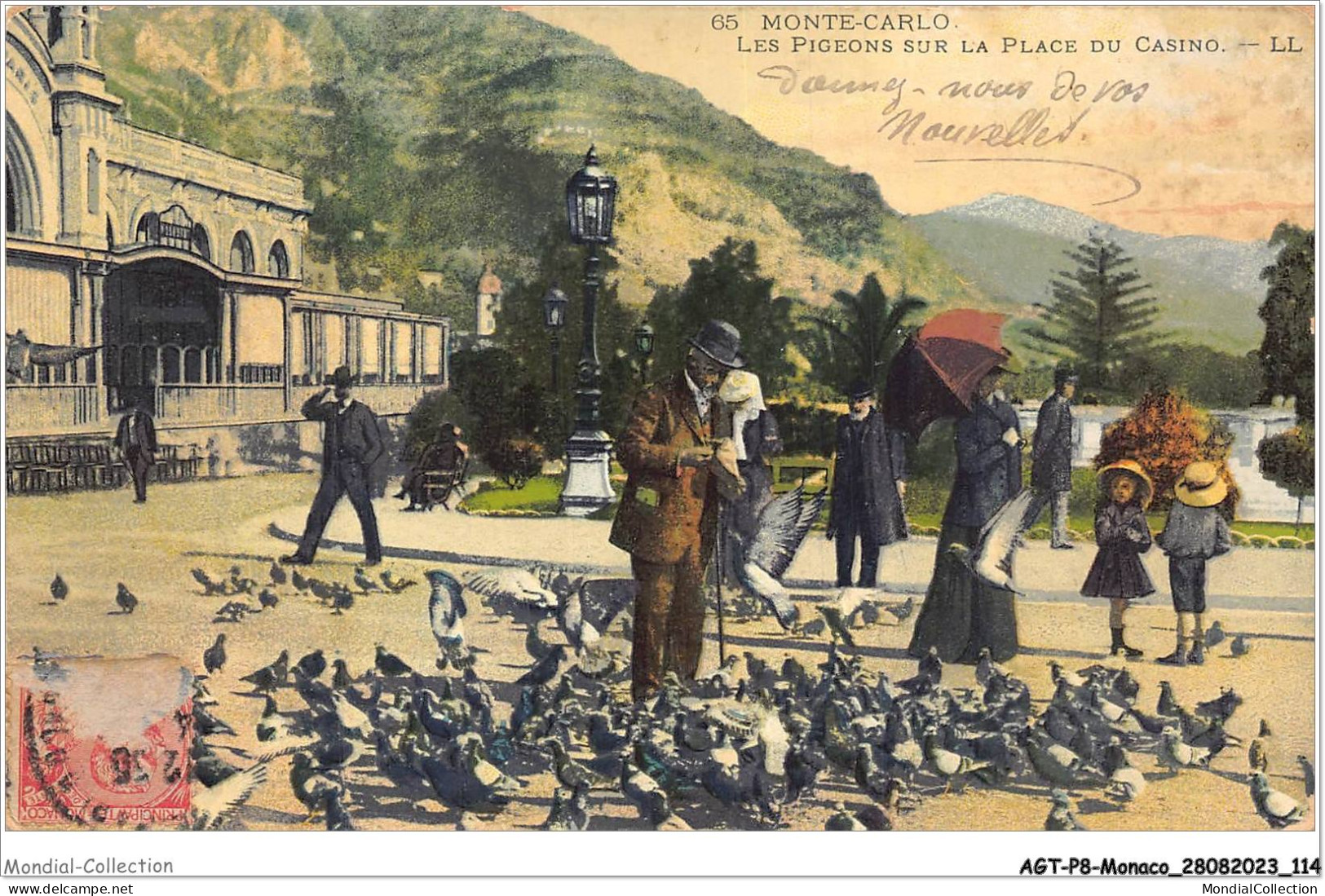AGTP8-0602-MONACO - Les Pigeons Sur La Place Du Casino - Monte-Carlo