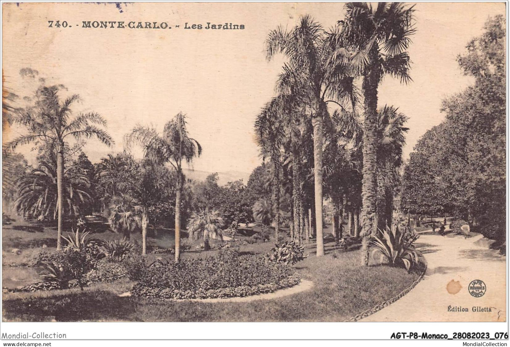 AGTP8-0583-MONACO- Les Jardins  - Monte-Carlo