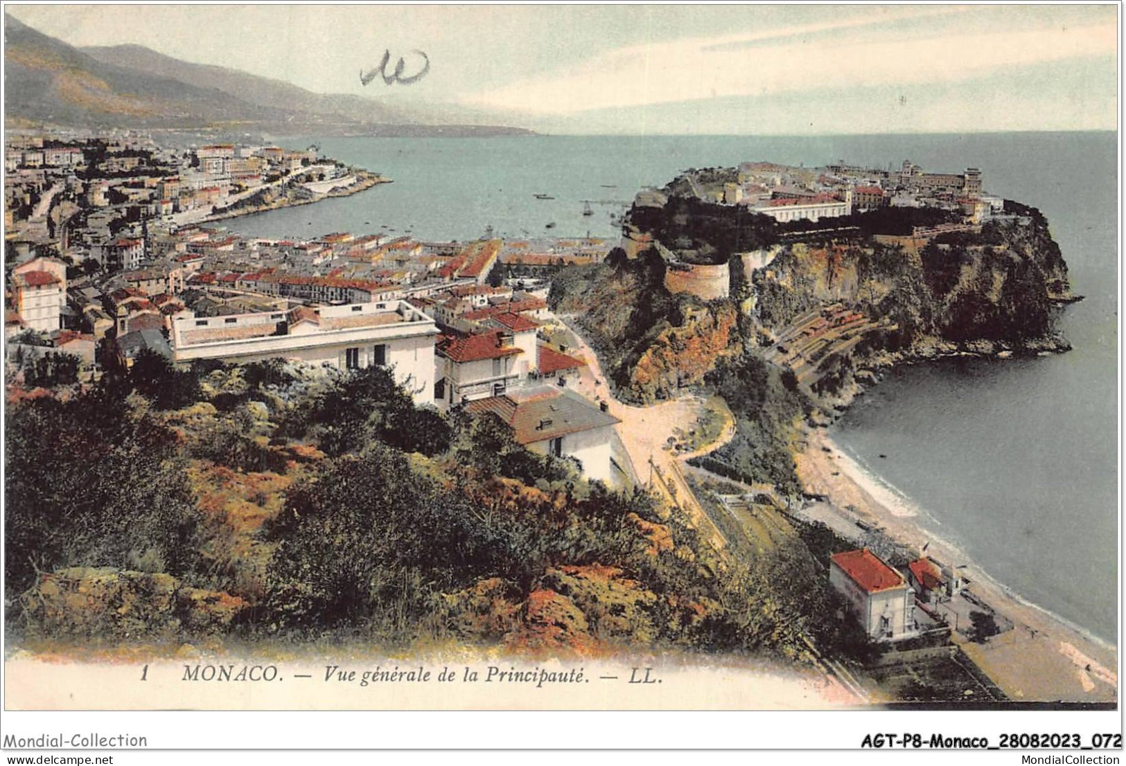 AGTP8-0581-MONACO- Vue Générale De La Principauté  - Mehransichten, Panoramakarten