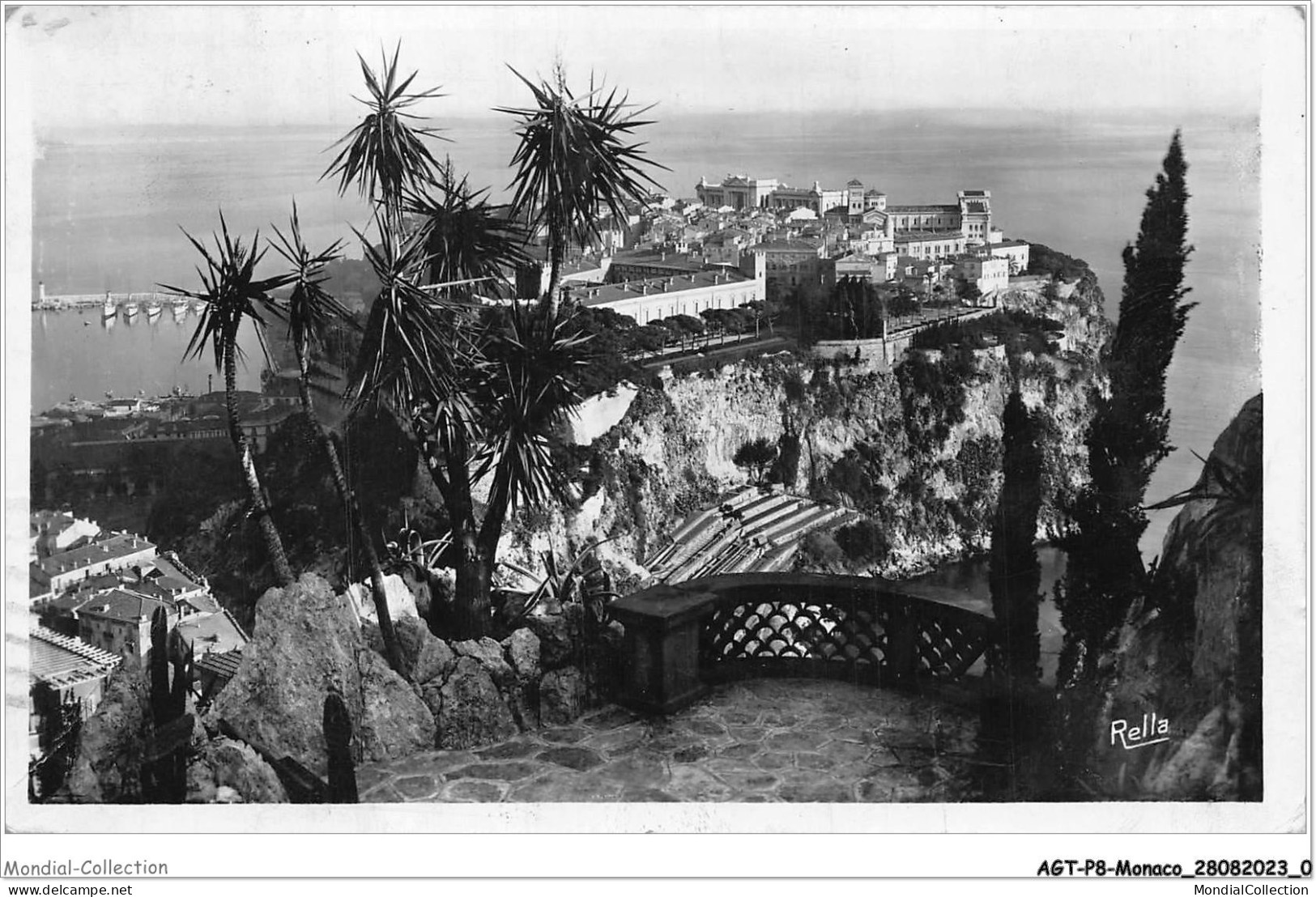 AGTP8-0545-MONACO - Le Rocher De Monaco - Tarjetas Panorámicas