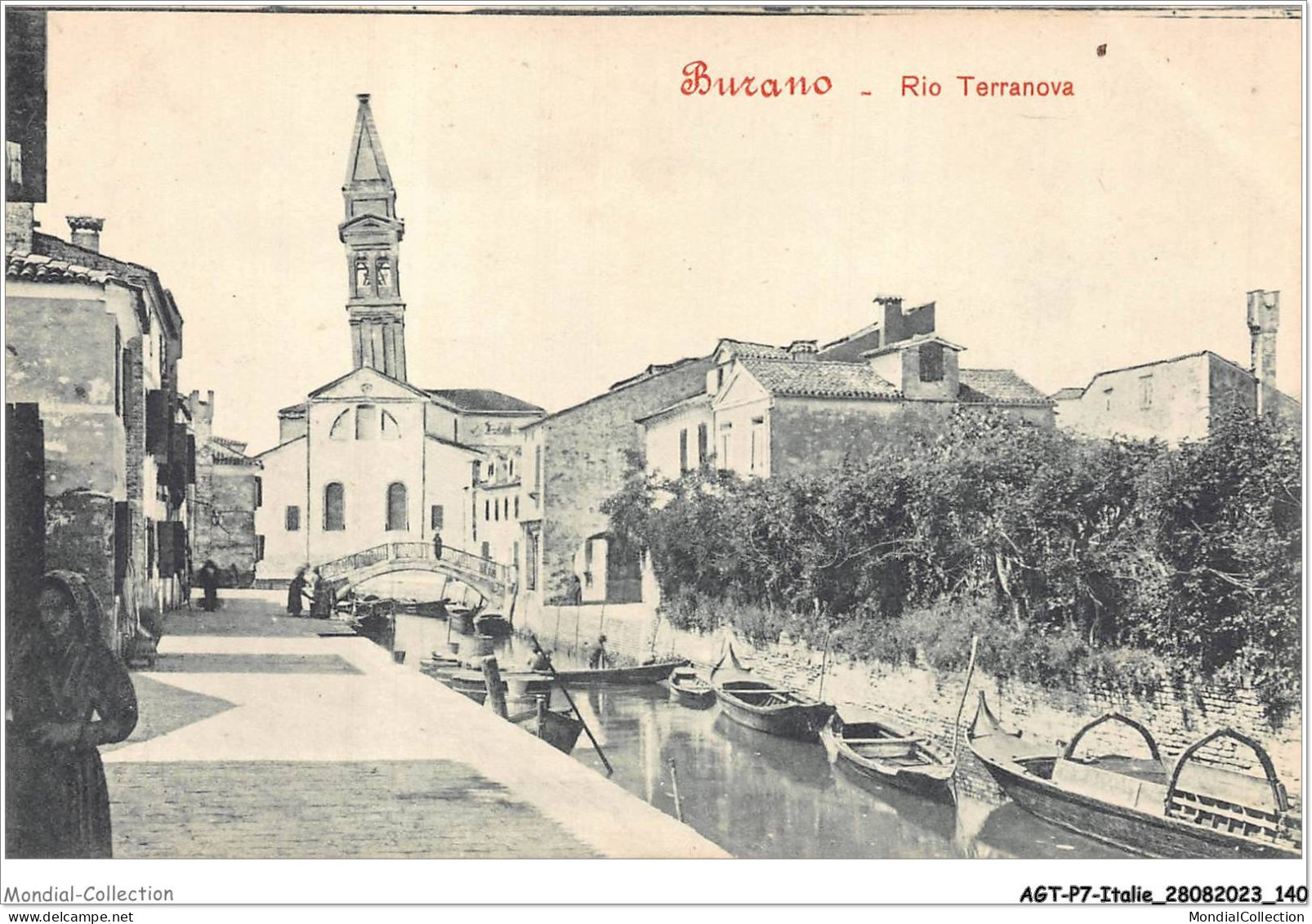 AGTP7-0538-ITALIE - BURANO - Rio Terranova  - Venetië (Venice)