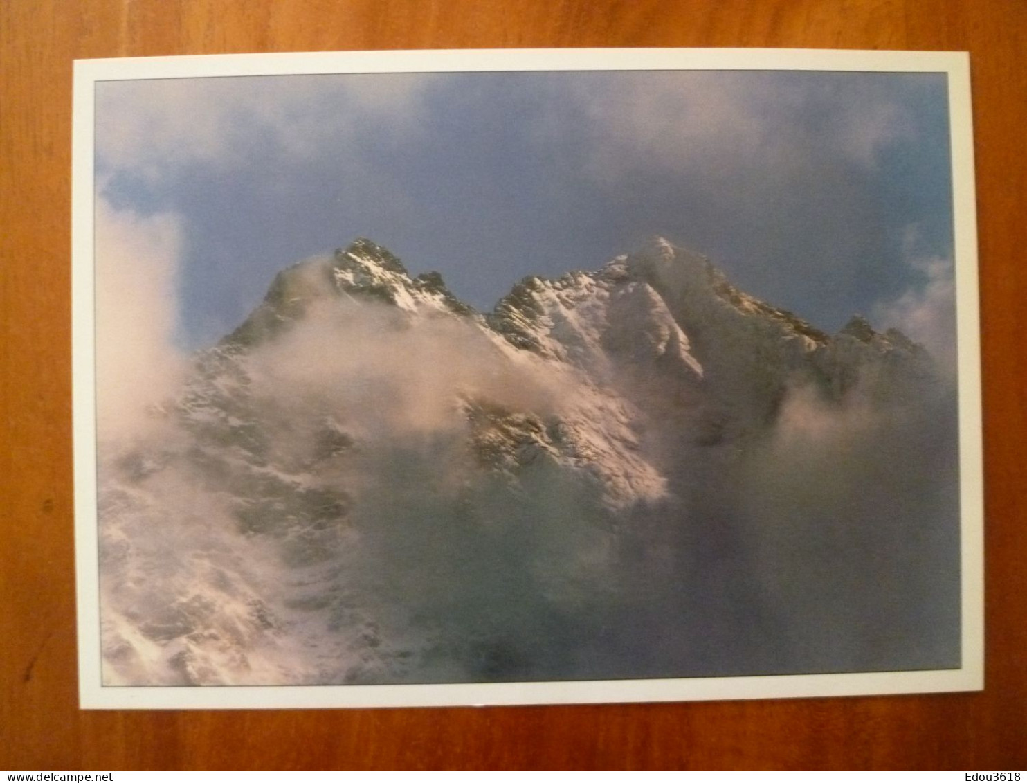 Carte Postale M16 Tatra Mountains Ryszard Ziemak Mounts Niznie Rysy Malopolska Poligrafia - Polen